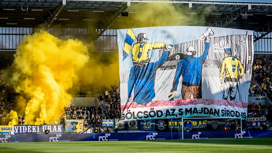 Navijači fudbalskog kluba DAC iz Dunajske Strede. Foto: dac1904.sk
