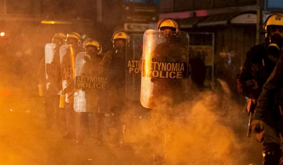 Sukob policije i demonstranata u Grčkoj. Foto: EPA-EFE/ACHILLEAS CHIRAS