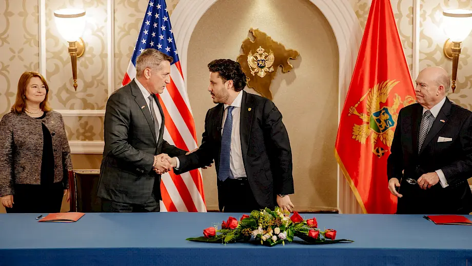 Premijer Dritan Abazović i predstavnici američkog konzorcijuma Enerflex Energy Systems i Wethington Energy Innovation