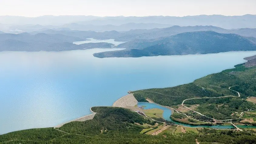 Hidroelektrana Košinj u Hrvatskoj. Foto: HEP Grupa
