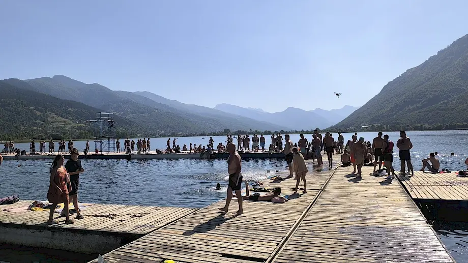 Plavsko jezero je jedno od glavnih turističkih atrakcija. Foto: BIRN/Borislav Višnjić