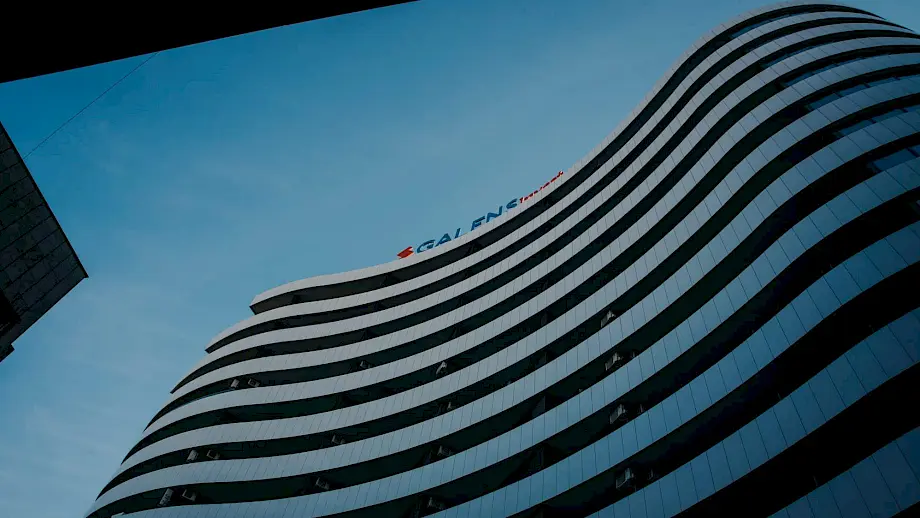 Upravna zgrada kompanije "Galens" u Novom Sadu. Foto: Teodor Kopicl
