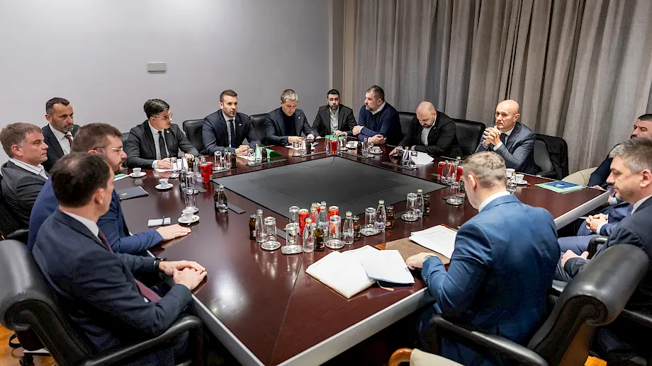 Sjednica Vijeća za nacionalnu bezbijednost u Podgorici. Foto: Vlada Crne Gore