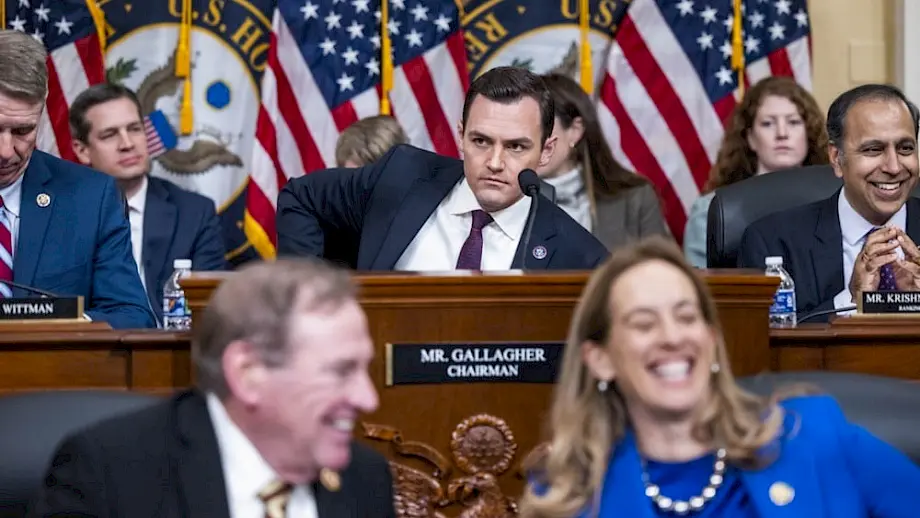 Republikanski senator Majk Galager. Foto: EPA-EFE/JIM LO SCALZO