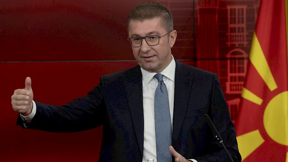 Premijer Sjeverne Makedonije Hristijan Mickoski investirao u zelenu energiju. Foto: EPA-EFE/GEORGI LICOVSKI