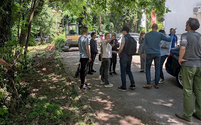 Mještani blokirali radove u centru Podgorice