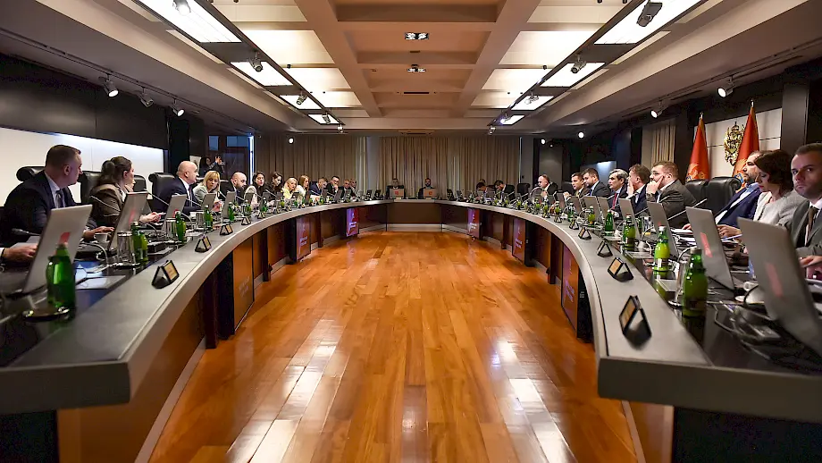 Sjednica Vlade Crne Gore u Podgorici. Foto: Vlada Crne Gore