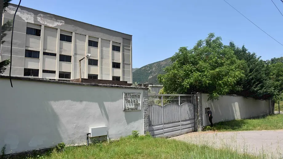 Fabrika Albania Tabak u Libraždu. Foto: BIRN/Vladimir Karaj