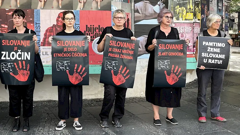 Protest u Beogradu. Foto: BIRN