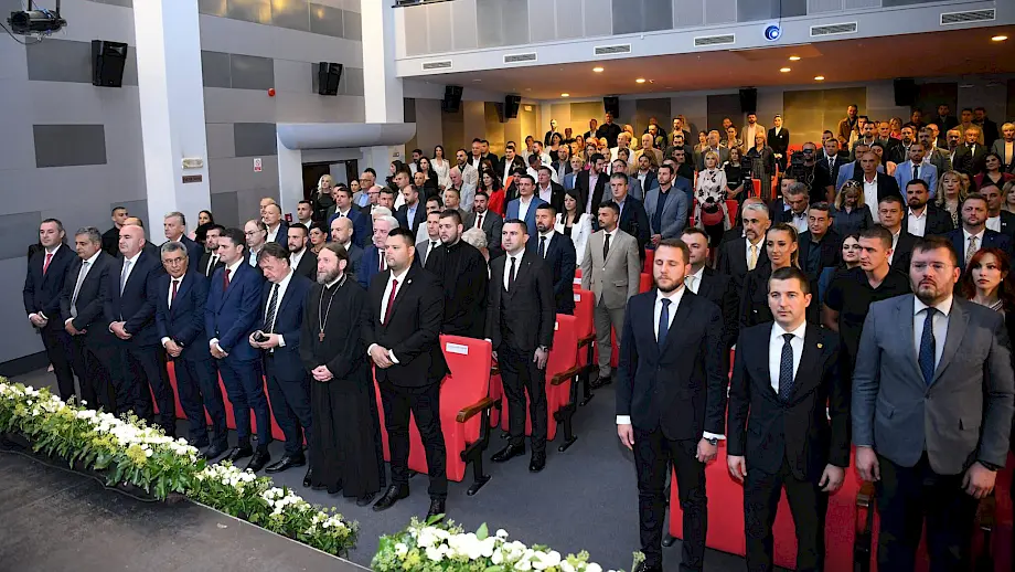 Svečana sjednica SO Nikšić povodom Dana Opštine. Foto: Opština Nikšić