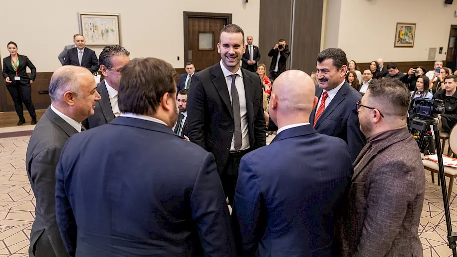 Premijer Milojko Spajić na konferenciji Turske privredne komore u Crnoj Gori. Foto: Vlada Crne Gore