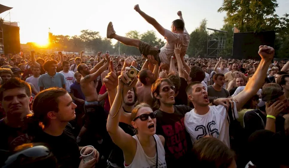 Festival EXIT u Novom Sadu u julu 2011. godine. Foto: EPA/BALAZS MOHAI HUNGARY OUT