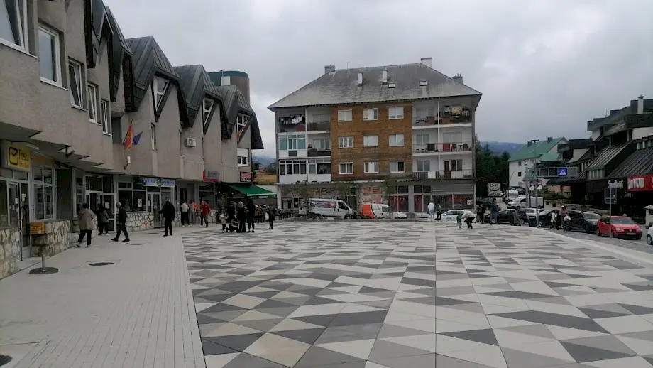Centar Žabljaka. Foto: Opština Žabljak