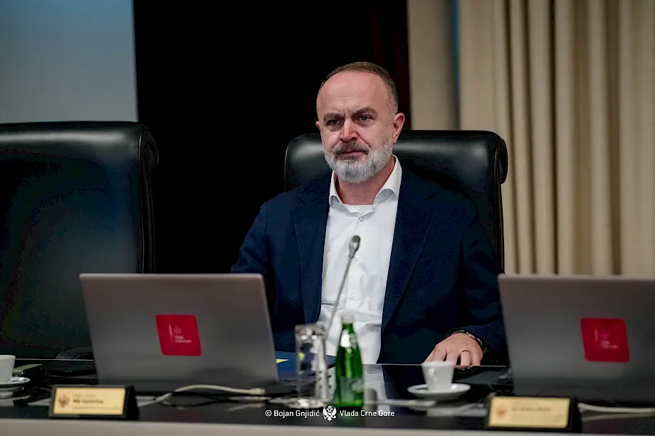 Potpredsjednik Vlade i ministar ekonomskog razvoja, Nik Đeljošaj. Foto: Vlada Crne Gore